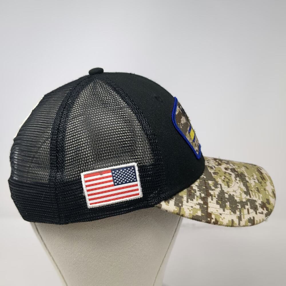 New Era Los Angeles Rams NFL Trucker Hat Green Digital Camo One Size Mesh Flag - Picture 5 of 10